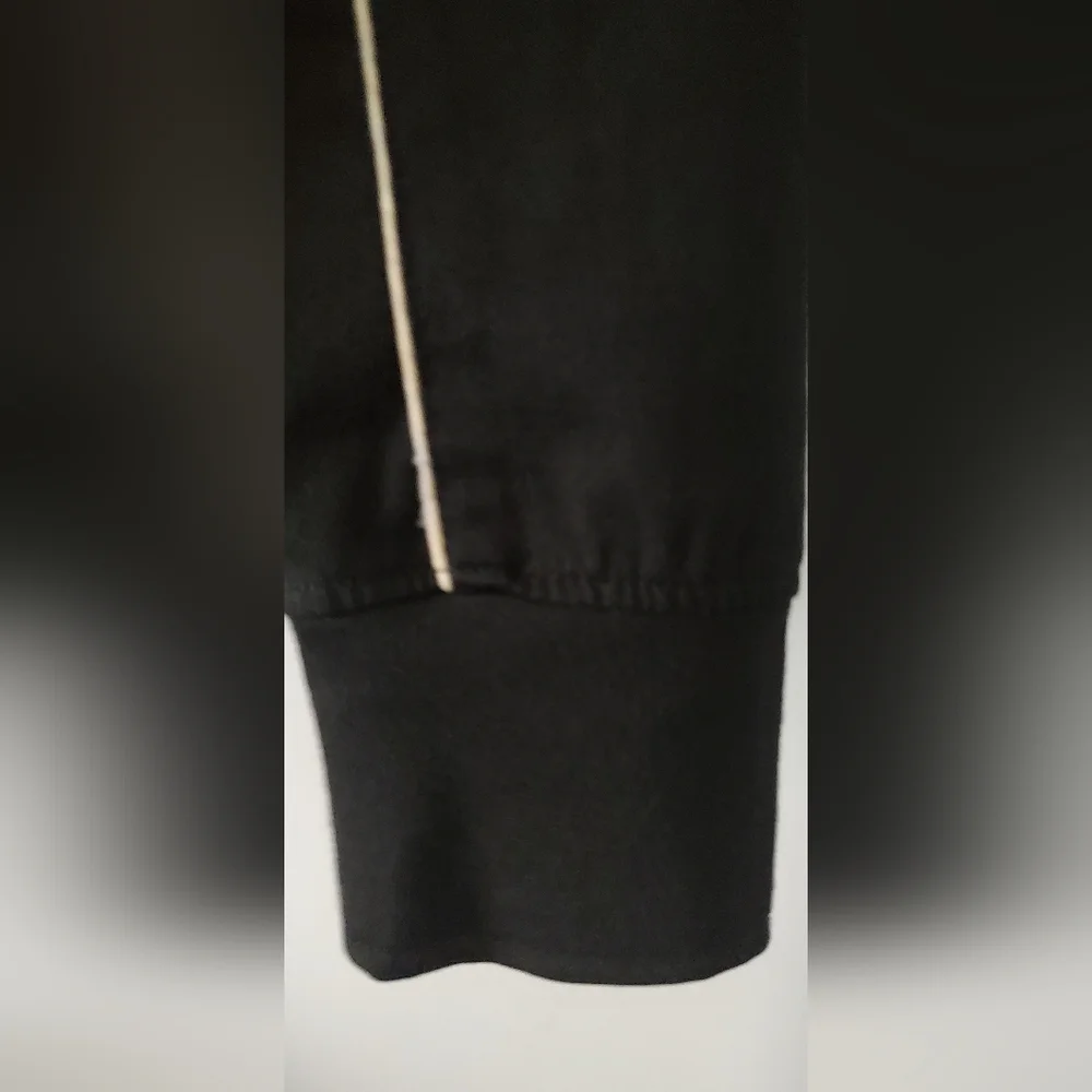Jacket Women  Mecca  Femme  Vintage Black Zipper Front Size Large  Graphics